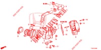 VANNE DE COMMANDE        PRESSION ADMISSION (DIESEL) pour Honda CIVIC DIESEL 1.6 LIFSTYLE 5 Portes 6 vitesses manuelles 2014