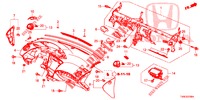 PANNEAU D'INSTRUMENT (LH) pour Honda CIVIC DIESEL 1.6 S 5 Portes 6 vitesses manuelles 2014