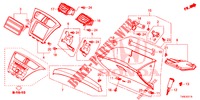 GARNITURE D'INSTRUMENT (COTE DE PASSAGER) (LH) pour Honda CIVIC 1.8 COMFORT 5 Portes 6 vitesses manuelles 2014