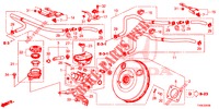MAITRE CYLINDRE DE FREIN/ALIMENTATION PRINCIPALE (LH) pour Honda CIVIC 1.8 COMFORT 5 Portes 6 vitesses manuelles 2014