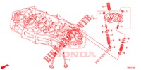 SOUPAPE/CULBUTEUR (1.8L) pour Honda CIVIC 1.8 COMFORT 5 Portes 6 vitesses manuelles 2014