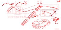 ANTENNE (LH) pour Honda CIVIC 1.8 LIFESTYLE 5 Portes 6 vitesses manuelles 2014