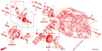 TENDEUR AUTOMATIQUE (DIESEL) pour Honda CIVIC DIESEL 1.6 S EURO 6 5 Portes 6 vitesses manuelles 2015