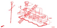 COUVERCLE DE CULASSE (1.8L) pour Honda CIVIC 1.8 LIFESTYLE 5 Portes 5 vitesses automatique 2015