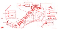 FAISCEAU DES FILS (5) pour Honda CIVIC 1.8 LIFESTYLE 5 Portes 5 vitesses automatique 2015