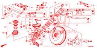 MAITRE CYLINDRE DE FREIN/ALIMENTATION PRINCIPALE (LH) pour Honda CIVIC 1.8 LIFESTYLE 5 Portes 5 vitesses automatique 2015