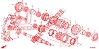ARBRE PRINCIPAL (DIESEL) (2.2L) pour Honda CIVIC DIESEL 2.2 EXCLUSIVE 5 Portes 6 vitesses manuelles 2013