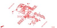 COLLECTEUR D'ECHAPPEMENT (DIESEL) (2.2L) pour Honda CIVIC DIESEL 2.2 EXCLUSIVE 5 Portes 6 vitesses manuelles 2013