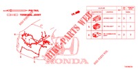 CONNECTEUR ELECTRIQUE (ARRIERE) pour Honda CIVIC DIESEL 2.2 EXCLUSIVE 5 Portes 6 vitesses manuelles 2013
