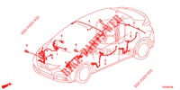 FAISCEAU DES FILS (4) (LH) pour Honda CIVIC DIESEL 2.2 EXCLUSIVE 5 Portes 6 vitesses manuelles 2013