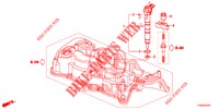 INJECTEUR (DIESEL) (2.2L) pour Honda CIVIC DIESEL 2.2 EXCLUSIVE 5 Portes 6 vitesses manuelles 2013