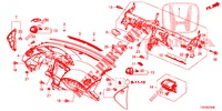 PANNEAU D'INSTRUMENT (LH) pour Honda CIVIC DIESEL 2.2 EXCLUSIVE 5 Portes 6 vitesses manuelles 2013