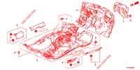 TAPIS DE SOL pour Honda CIVIC DIESEL 2.2 EXCLUSIVE 5 Portes 6 vitesses manuelles 2013