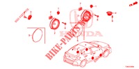 HAUT PARLEUR pour Honda CIVIC DIESEL 1.6 TOP 5 Portes 9 vitesses automatique 2018