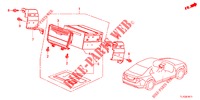 APPAREIL AUDIO (NAVIGATION) pour Honda ACCORD 2.0 EX 4 Portes 5 vitesses automatique 2013
