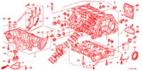 BLOC CYLINDRES/CARTER D'HUILE (2.0L) pour Honda ACCORD 2.0 EX 4 Portes 5 vitesses automatique 2013