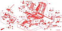 COMP. DE SIEGE AV. (G.) (SIEGE ENTIEREMENT MOTORISE) (2) pour Honda ACCORD 2.0 EX 4 Portes 5 vitesses automatique 2013