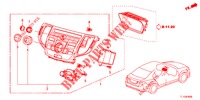 MODULE CENTRAL (NAVIGATION) pour Honda ACCORD 2.0 EX 4 Portes 5 vitesses automatique 2013
