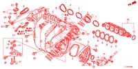 COLLECTEUR D'ADMISSION (2.0L) pour Honda ACCORD 2.0 S 4 Portes 6 vitesses manuelles 2014