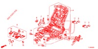 COMP. DE SIEGE AV. (D.) (SIEGE REGLAGE MANUEL) pour Honda ACCORD 2.0 S 4 Portes 6 vitesses manuelles 2014