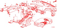 CONDUIT (RH) pour Honda ACCORD 2.0 S 4 Portes 6 vitesses manuelles 2014