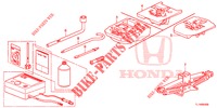 OUTILS/CRIC pour Honda ACCORD 2.0 S 4 Portes 6 vitesses manuelles 2014