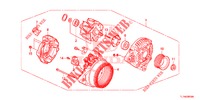 ALTERNATEUR (DENSO) (2.0L) pour Honda ACCORD 2.0 S 4 Portes 5 vitesses automatique 2014