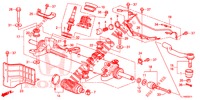 BOITE DE VITESSES DE P.S. (EPS) (RH) pour Honda ACCORD 2.0 S 4 Portes 5 vitesses automatique 2014