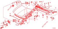 CAPOT MOTEUR (RH) pour Honda ACCORD 2.0 S 4 Portes 5 vitesses automatique 2014