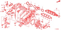 COLLECTEUR D'ADMISSION (2.0L) pour Honda ACCORD 2.0 S 4 Portes 5 vitesses automatique 2014
