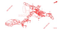 COMMUTATEUR COMBINE pour Honda ACCORD 2.4 S 4 Portes 5 vitesses automatique 2014