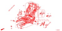 COMP. DE SIEGE AV. (G.) (SIEGE REGLAGE MANUEL) pour Honda ACCORD 2.4 S 4 Portes 5 vitesses automatique 2014