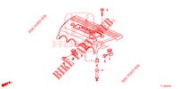 COUVERCLE DE MOTEUR (2.4L) pour Honda ACCORD 2.4 S 4 Portes 5 vitesses automatique 2014