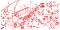 GARNITURE DE PORTE AVANT (RH) pour Honda ACCORD 2.4 S 4 Portes 5 vitesses automatique 2014