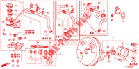 MAITRE CYLINDRE DE FREIN/ALIMENTATION PRINCIPALE (RH) pour Honda ACCORD 2.4 S 4 Portes 5 vitesses automatique 2014