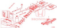 OUTILS/CRIC pour Honda ACCORD 2.4 S 4 Portes 5 vitesses automatique 2014