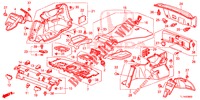 PLATEAU ARRIERE/GARNITURE LATERALE pour Honda ACCORD 2.4 S 4 Portes 5 vitesses automatique 2014