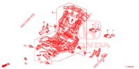 COMP. DE SIEGE AV. (G.) (SIEGE REGLAGE MANUEL) pour Honda ACCORD 2.0 S 4 Portes 6 vitesses manuelles 2015