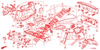 PLATEAU ARRIERE/GARNITURE LATERALE pour Honda ACCORD 2.0 S 4 Portes 5 vitesses automatique 2015