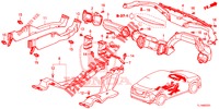 CONDUIT (RH) pour Honda ACCORD 2.4 EXECUTIVE 4 Portes 6 vitesses manuelles 2015