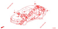 FAISCEAU DES FILS (2) (RH) pour Honda ACCORD 2.4 S 4 Portes 6 vitesses manuelles 2015