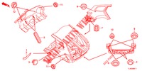 ANNEAU (ARRIERE) pour Honda ACCORD TOURER 2.4 EXECUTIVE 5 Portes 6 vitesses manuelles 2013