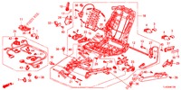 COMP. DE SIEGE AV. (G.) (SIEGE ENTIEREMENT MOTORISE) (2) pour Honda ACCORD TOURER 2.4 EXECUTIVE 5 Portes 6 vitesses manuelles 2013