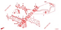 INJECTEUR DE CARBURANT (2.4L) pour Honda ACCORD TOURER 2.4 EXECUTIVE 5 Portes 6 vitesses manuelles 2013
