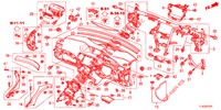PANNEAU D'INSTRUMENT (RH) pour Honda ACCORD TOURER 2.4 EXECUTIVE 5 Portes 6 vitesses manuelles 2013