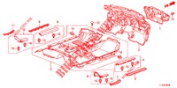 TAPIS DE SOL pour Honda ACCORD TOURER 2.4 EXECUTIVE 5 Portes 6 vitesses manuelles 2013