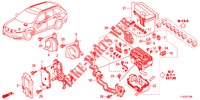 UNITE DE COMMANDE (COMPARTIMENT MOTEUR) (1) pour Honda ACCORD TOURER 2.4 EXECUTIVE 5 Portes 6 vitesses manuelles 2013