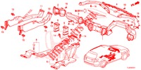 CONDUIT (RH) pour Honda ACCORD TOURER 2.0 S 5 Portes 6 vitesses manuelles 2014