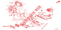 GARNITURE D'INSTRUMENT (COTE DE CONDUCTEUR) (RH) pour Honda ACCORD TOURER 2.0 S 5 Portes 6 vitesses manuelles 2014