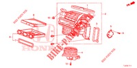 SOUFFLERIE DE CHAUFFAGE (RH) pour Honda ACCORD TOURER 2.0 S 5 Portes 6 vitesses manuelles 2014